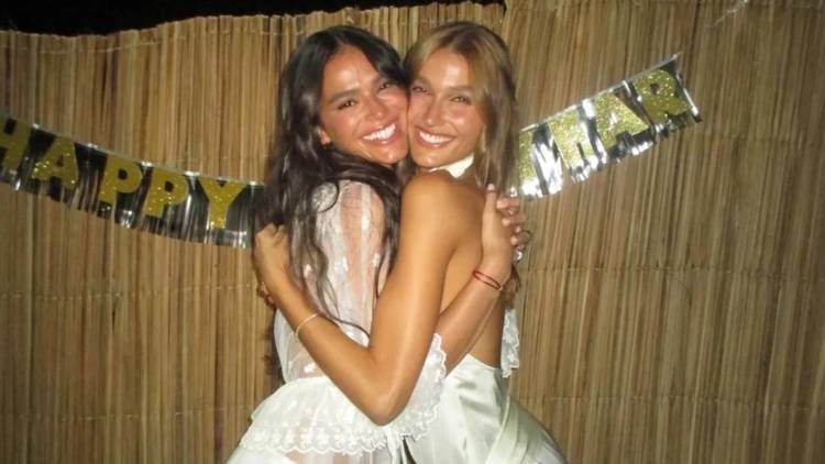 Sasha Meneghel e Bruna Marquezine