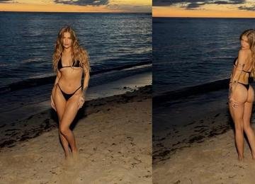 Luísa Sonza exibe look de praia, e detalhe chama atenção nas redes