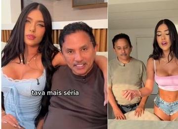 Manoel Gomes surge em clima de romance com atriz +18 após derrota nas urnas