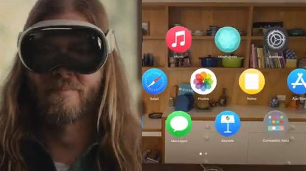 Apple lan�a 'Vision Pr�', �culos de realidade aumentada