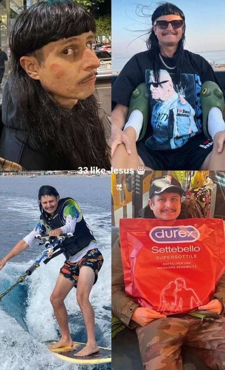 Oliver Tree homenageado pela namorada