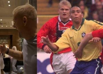 Ronaldo se reencontra com pai de Haaland após décadas: 'Que pesadelo'