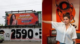 Influenciadora inova e cria outdoor para tentar entrar no 'BBB 27'