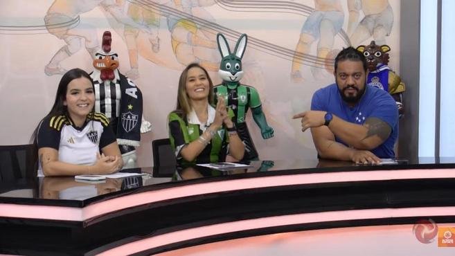 Comentarista exalta Atl�tico e ironiza Cruzeiro no Z4: 'Vai ficar l� para sempre'