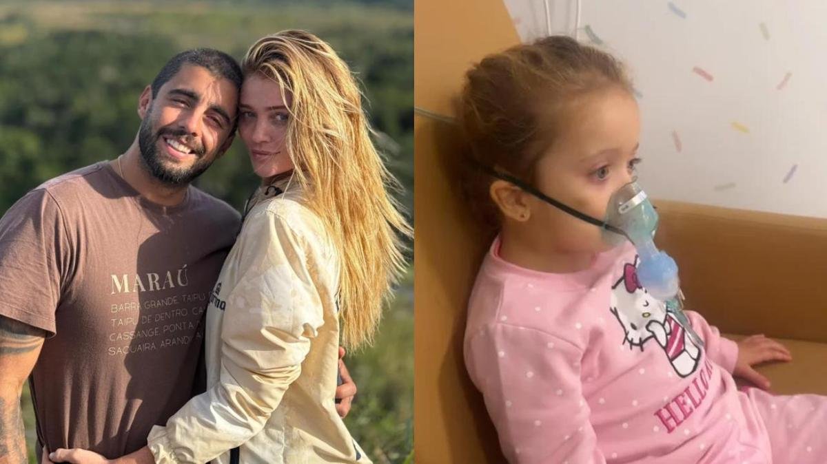 Filha Pedro Scooby é hospitalizada às pressas; saiba o motivo