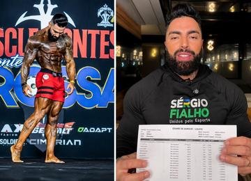 Fisiculturista faz 'antidoping voluntário' para provar que não usa bomba