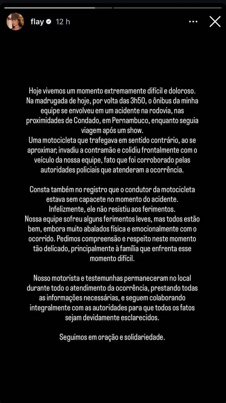 Pronunciamento da Flay