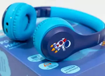 Fones com volume limitado: conheça a aposta infantil da Polyvox