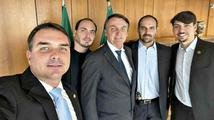 Defesa pede autorizao para que filhos visitem Bolsonaro na priso - foto: Platobr Politica
