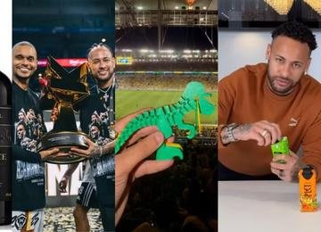Império Neymar cresce fora do futebol com vinhos e marcas milionárias