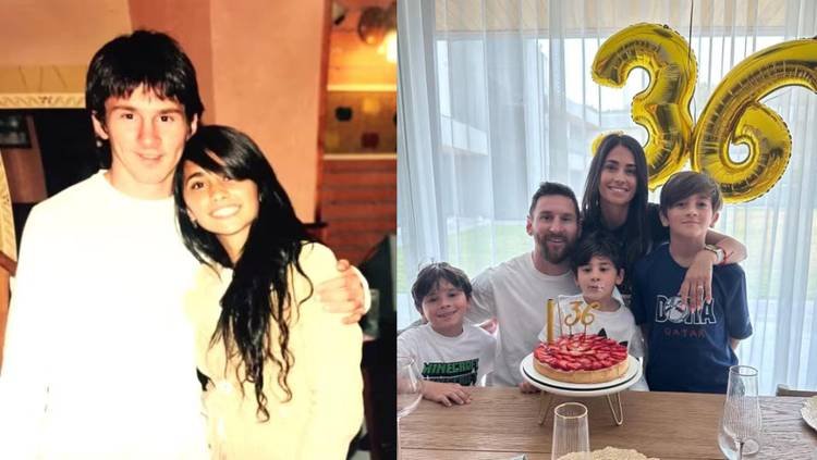 Messi e Antonela Roccuzzo
