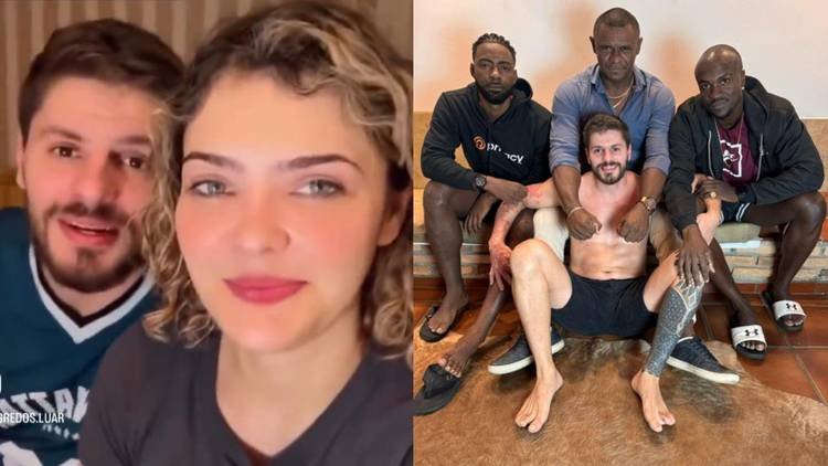 Ary e Luiz, tamb�m conhecidos como 'Casal Luar', voltaram a dar detalhes sobre seus conte�dos er�ticos