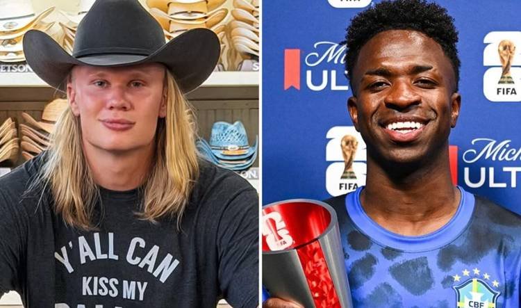 Erling Haaland reage a meme com Vini Jr. inspirado no longa 
