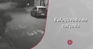 Homem � esfaqueado enquanto tentava espantar o calor na cal�ada