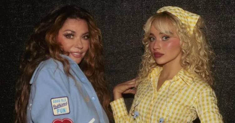 Sabrina Carpenter canta com Shania Twain em festival nos EUA