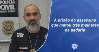 A pris�o do assassino que matou tr�s mulheres na padaria