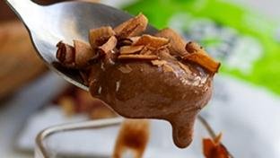 Territ�rio Vegano: sorvete de banana com coco, cacau e caf�