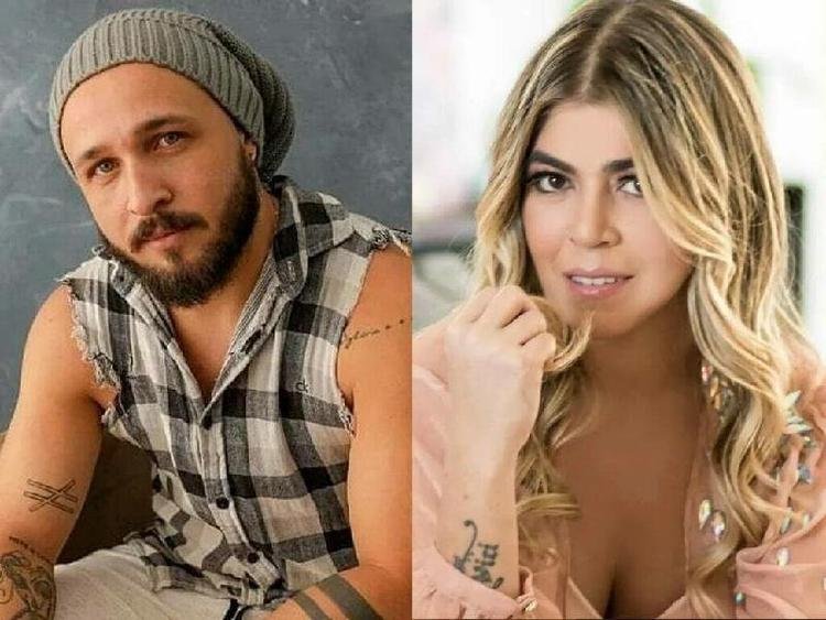 Xico Santos e Bruna Surfistinha