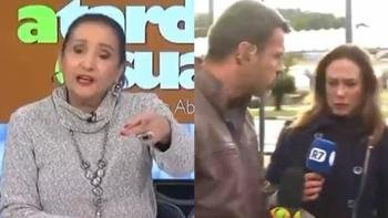 Apresentadora do 'A Tarde � Sua' n�o conseguiu esconder a indigna��o sobre o caso