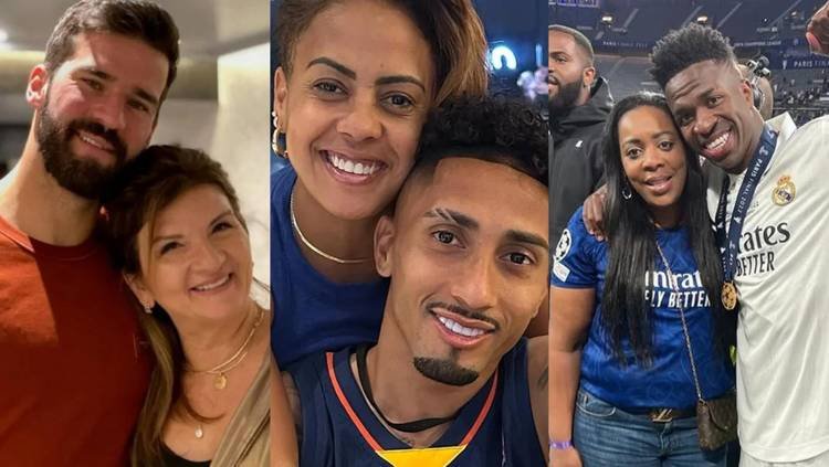 Mães dos jogadores convocados para o jogo da Seleção Brasileira