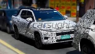 Volkswagen Tukan surge em flagra e ter� porte da Chevrolet Montana