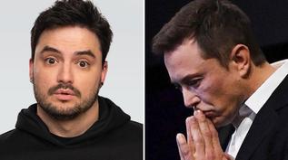 Felipe Neto usa IA e descobre que Elon Musk j entrou em seu perfil no X; veja