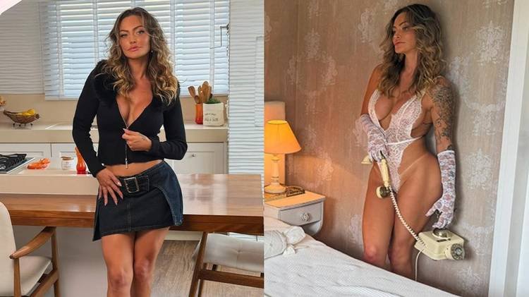 Atriz de 38 anos apresenta nova fase e exp�e resultado do procedimento pela primeira vez