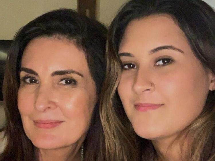 F�tima Bernardes e a filha, Bia Bonemer