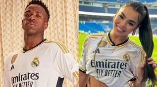 Musa do Salgueiro revela detalhes in�ditos do romance com Vini Jr.; saiba