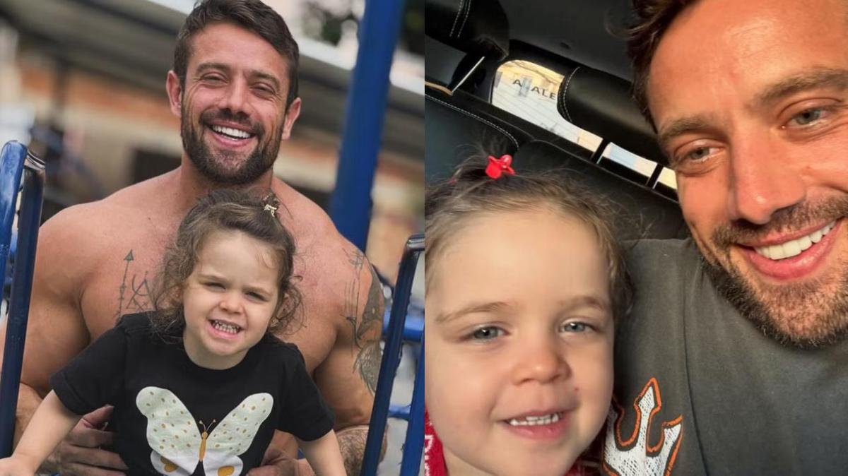 Rafael Cardoso reencontra filha e celebra paternidade após reabilitação