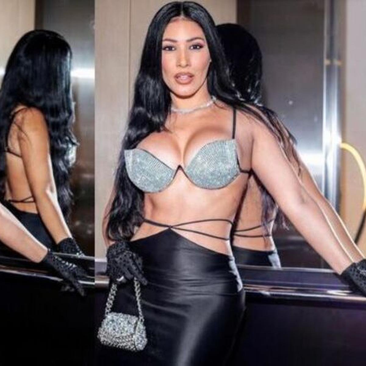 Simaria Mendes rebate críticas após usar look decotado: 'O peito é meu'