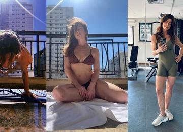 Aos 53 anos, Leticia Spiller exibe corpo de biquíni e rotina fitness