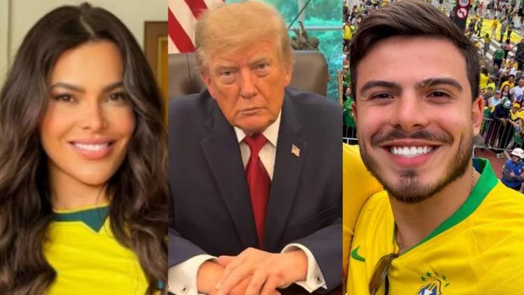 Famosos brasileiros fazem apelo a Trump após vitória de Lula sobre Flávio


