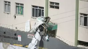 Empres�rio morto em queda de avi�o em BH era o dono da aeronave - foto: Leandro Couri/EM Data/DA Press