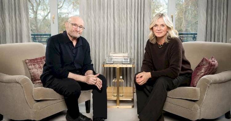 Phil Collins reaparece saud�vel e totalmente ativo ap�s anos dif�ceis