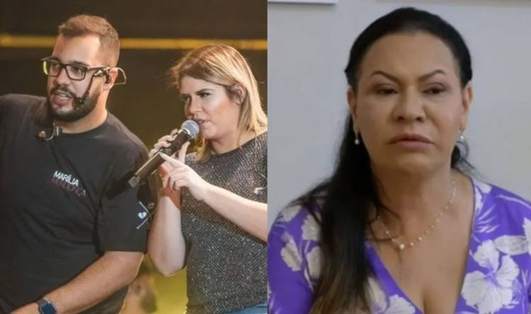 Henrique Bahia, Mar�lia Mendon�a e Dona Ruth