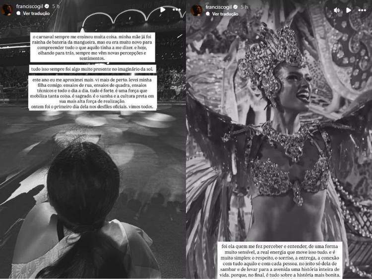 Fran Gil revive o legado da m�e