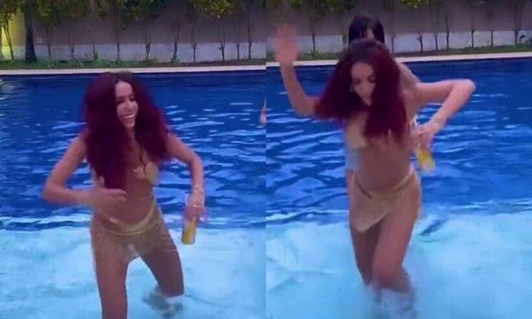 Anitta faz passos de dan�a desengon�ados e viraliza nas redes sociais