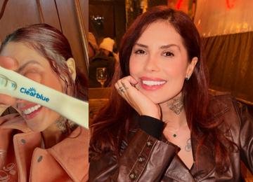 Tati Zaqui revela diagnóstico na gravidez após perdas gestacionais