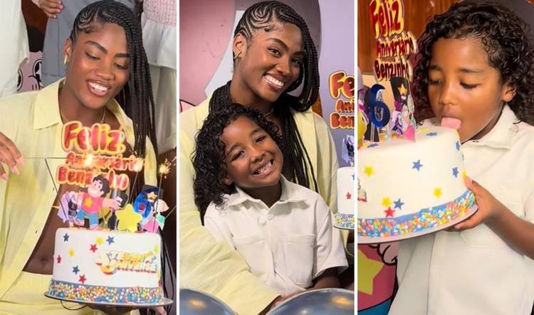 Bia Ben Celebra Aniversário de Seis Anos do Filho Benjamin em Paraty