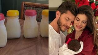 Camila Queiroz doa leite materno e campanha ajuda beb�s em UTIs neonatais