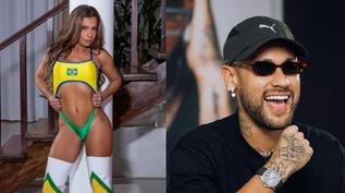 Neymar é lembrado por ex-affair em ensaio ousado: 'Bate um bolão'
