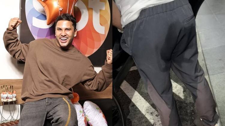 Influenciador usou as redes sociais para compartilhar a situa��o inusitada com o p�blico