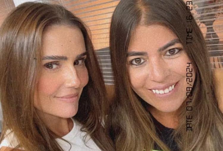 Foto de Deborah Secco e Raquel Pacheco