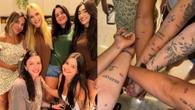 Influenciadora reuniu amigas em Goiânia para uma noite de descontração e decidiu eternizar na pele o código internacional da Espanha, o +34