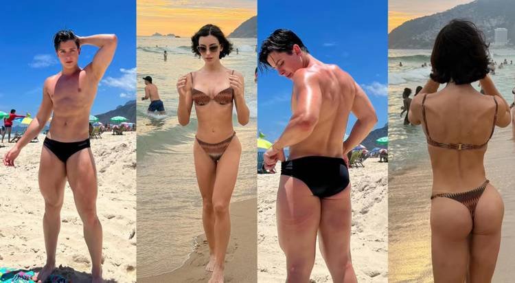 Bella Longuinho compartilha evolu��o corporal