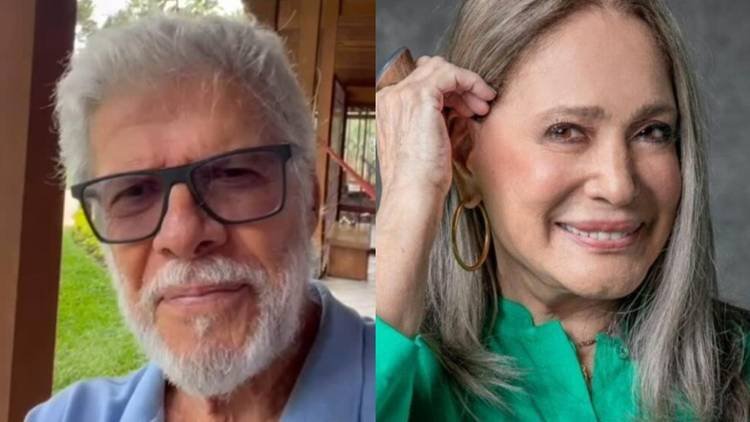 Veterana fez quest�o de comentar na publica��o do colega de profiss�o