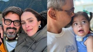 Filha de Juliano Cazarré, de 4 anos, é internada em CTI: 'Reze com a gente'