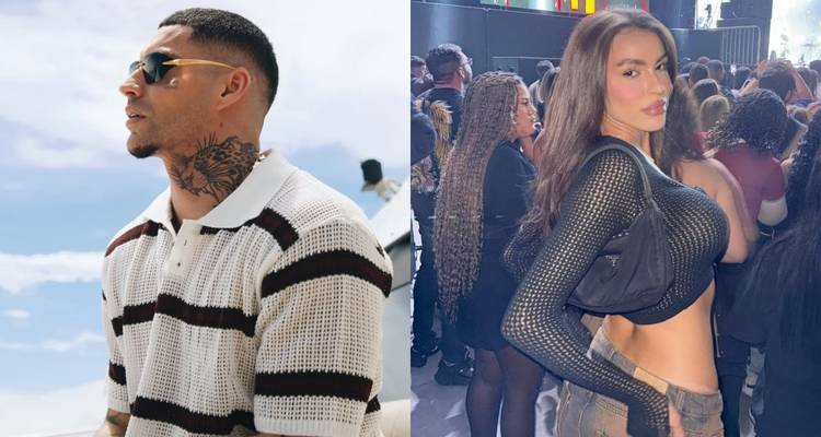 Filipe Ret e Anna Estrella