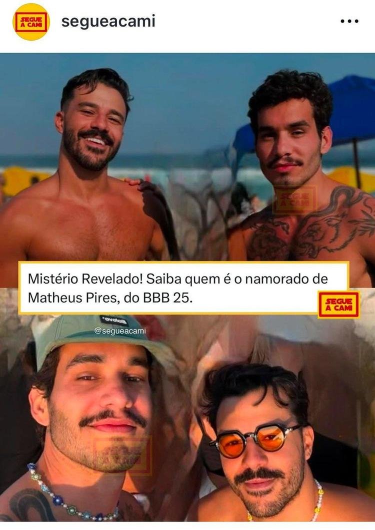 Namorado de Mateus Pires, Junior Souto.